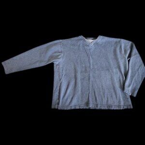 * RUGGED TRAIL Slate Blue Long Sleeved Pullover Mens XXL 2XL